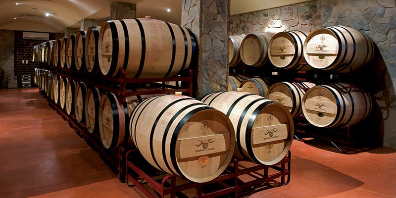 Oak barrel cellar - Quinta dos Vales|My own wine - Winemaker Quinta dos Vales|Quinta dos Vales - Private Barrel|Quinta dos Vales-Vineyards in Algarve