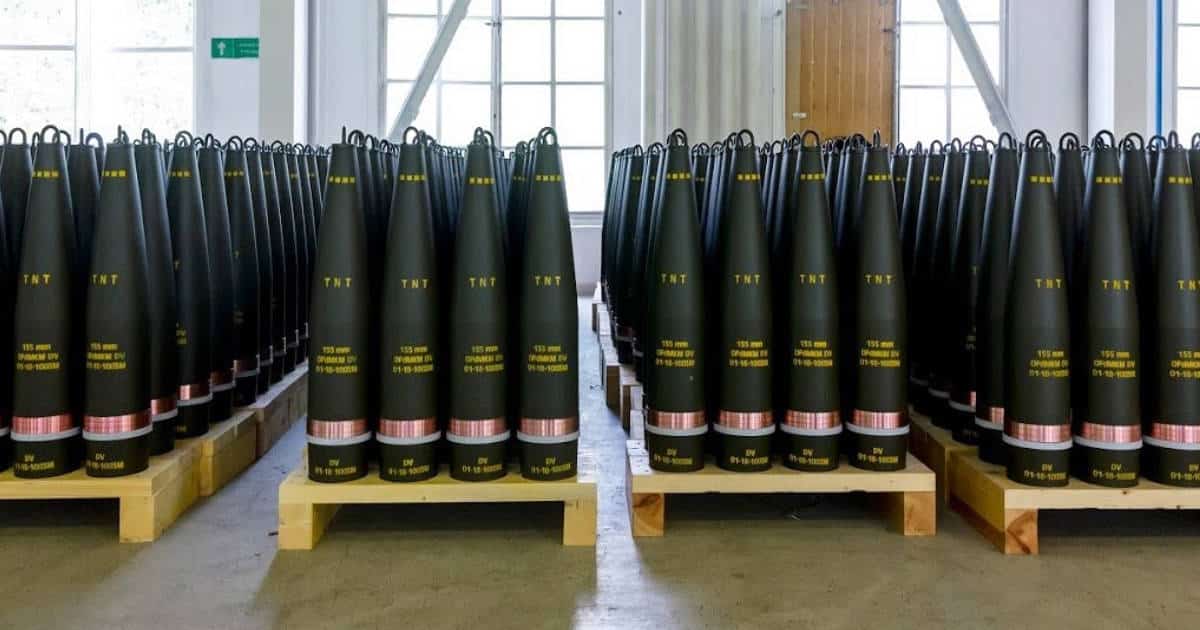 Ukraine has already received one million artillery rounds from the United States: image: Photo credits: Petr Topič, MAFRA