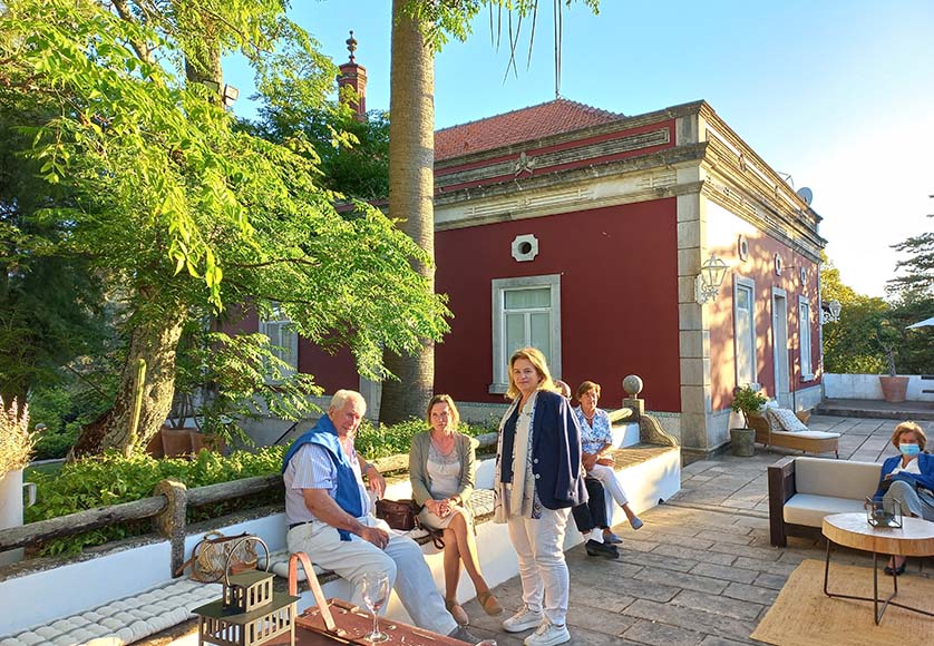 Os Agostos is an impressive 18th century country estate - Photo: AMIGOS DE MÚSICA|António Oliveira – Photo: JOSÉ CALDEIRA