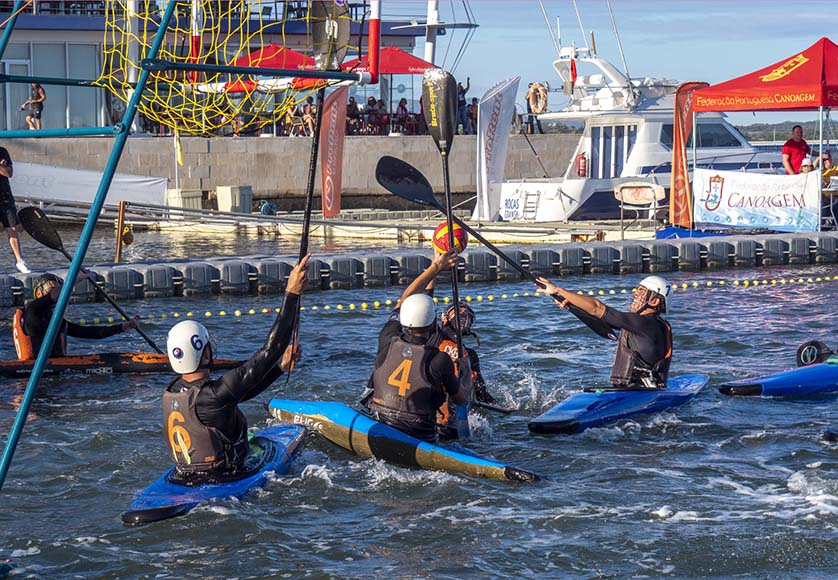 Portimão youngsters win Portuguese Cup of Kayak Polo