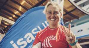 Yolanda Hopkins crowned two-time European surfing champion