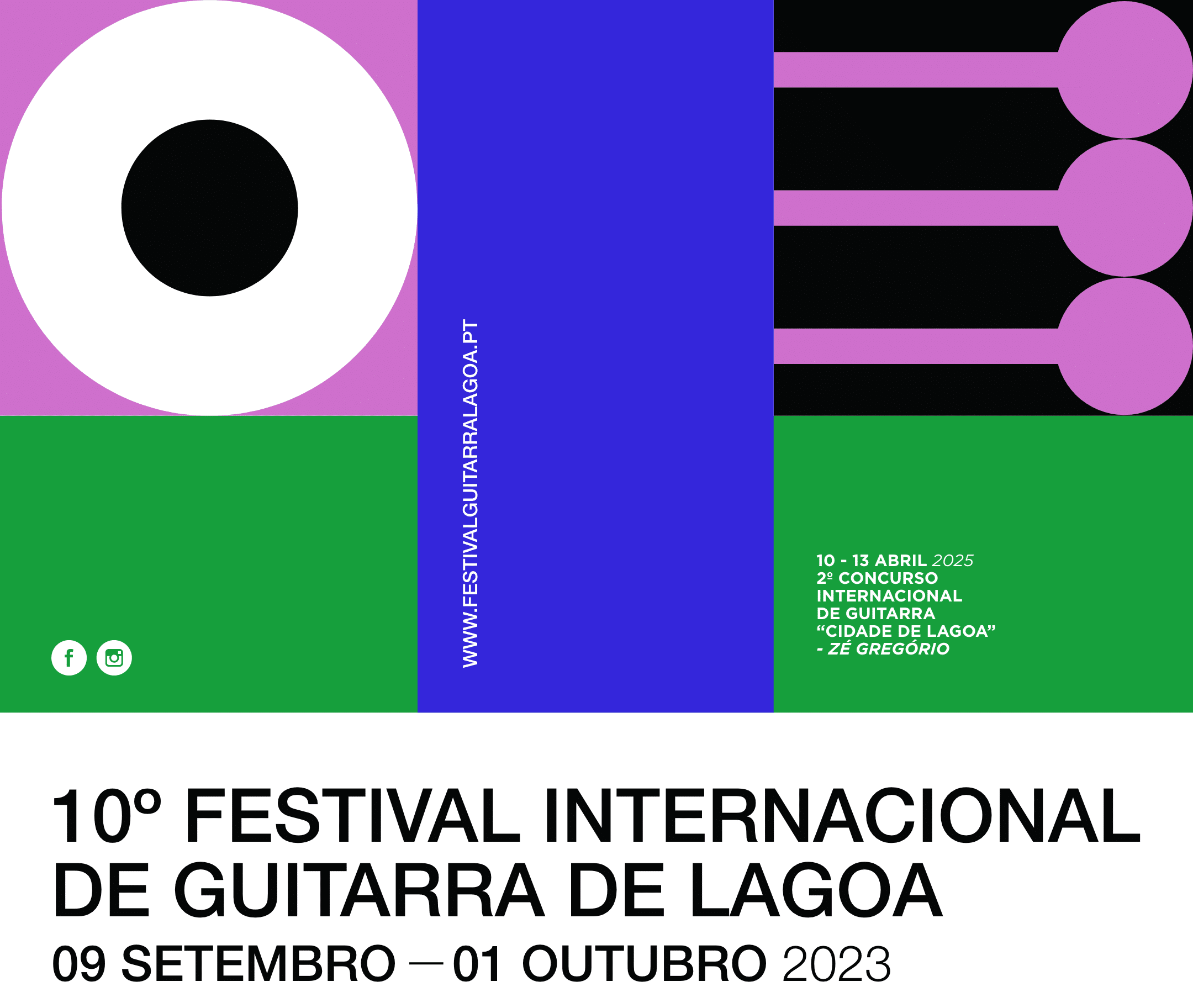 Lagoa International Guitar Festival poster