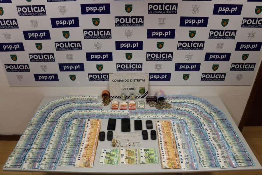 Four arrested, €25,600 seized in Faro mega operation
