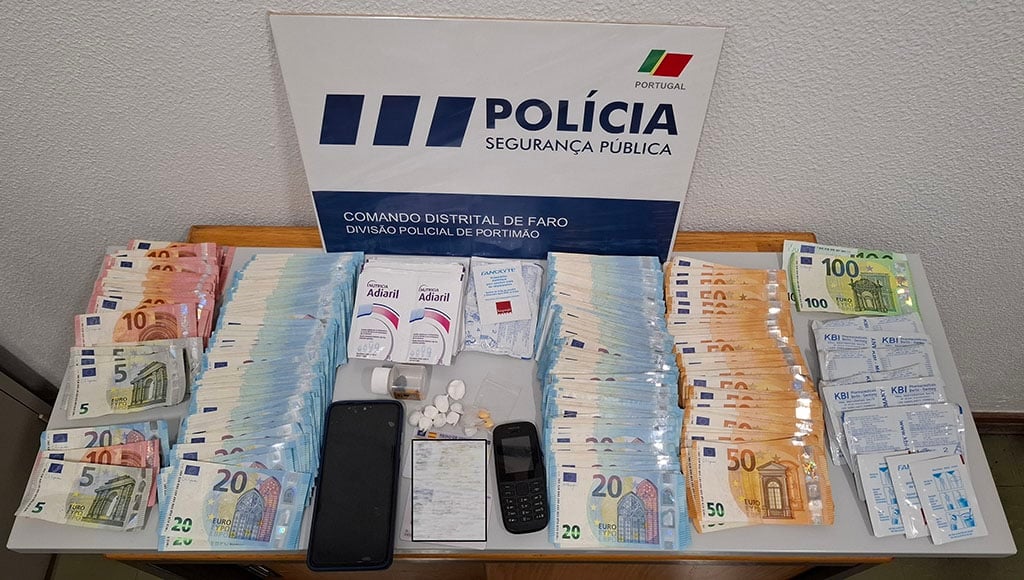 PSP police Portimão bust