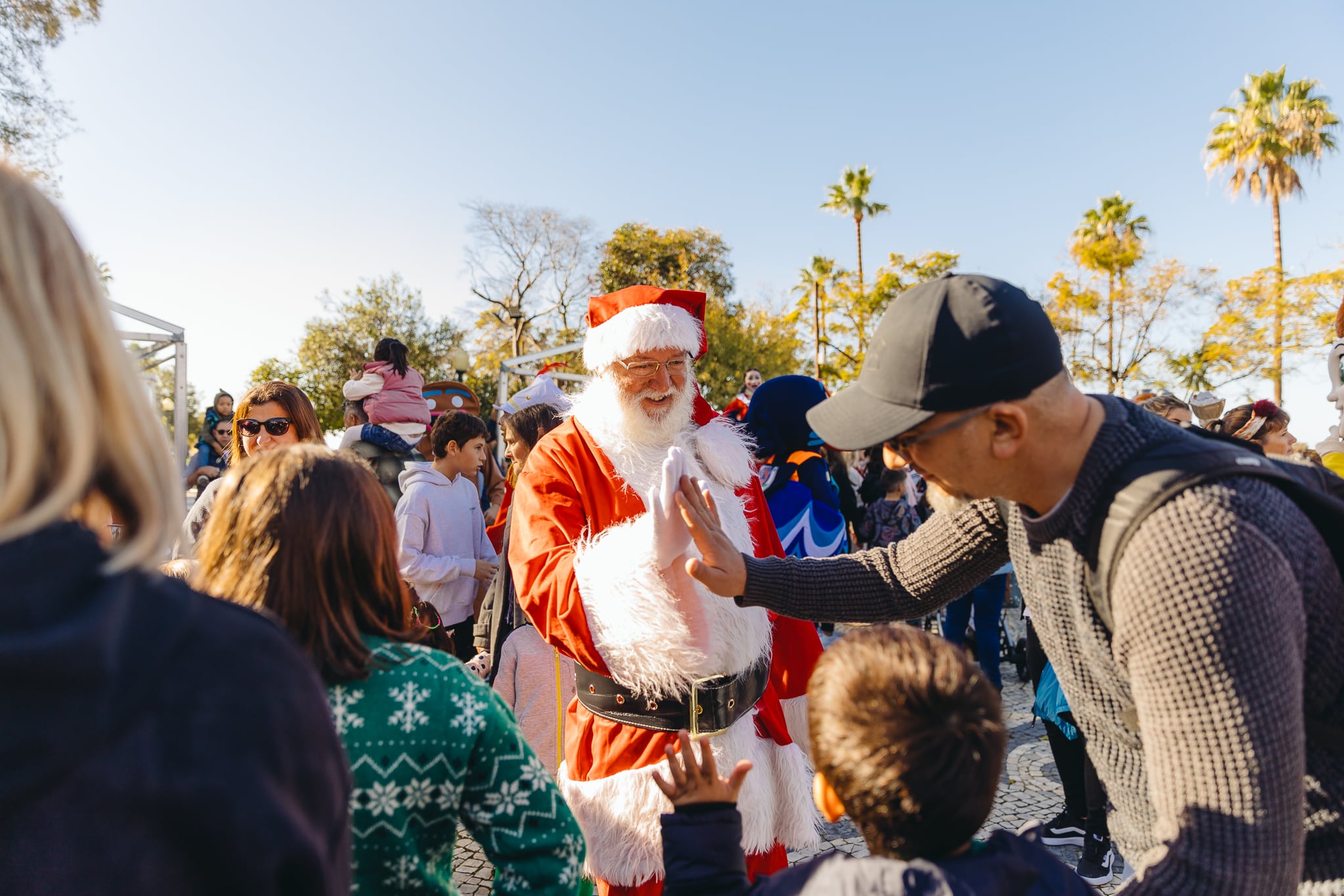Santa kicks off festive fun in Faro
