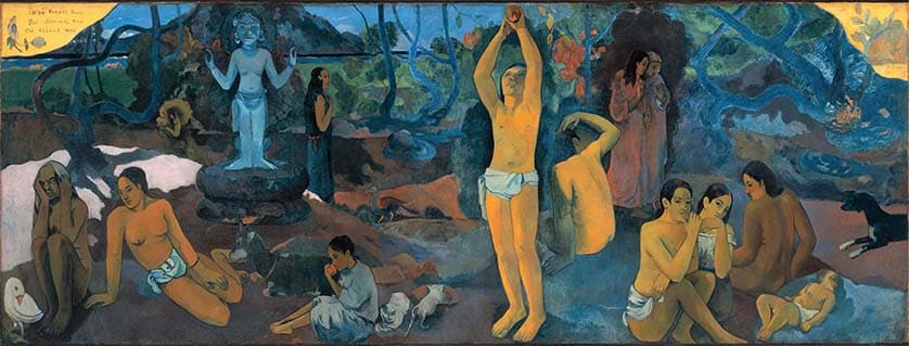 Paul Gauguin – “D'où venons-nous?”|Street art by Daniel Eime