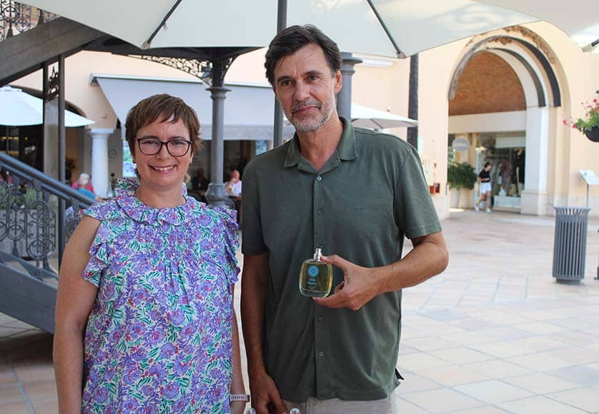Paula Gomes and Luís Pereira Photo: MARIA SIMIRIS/OPEN MEDIA GROUP|Perfume Algarve (by Maria Simiris) 5|Perfume Algarve (by Maria Simiris) 5