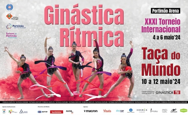 Portimão hosts Rhythmic Gymnastics World Cup|Portimão hosts Rhythmic Gymnastics World Cup - Programme