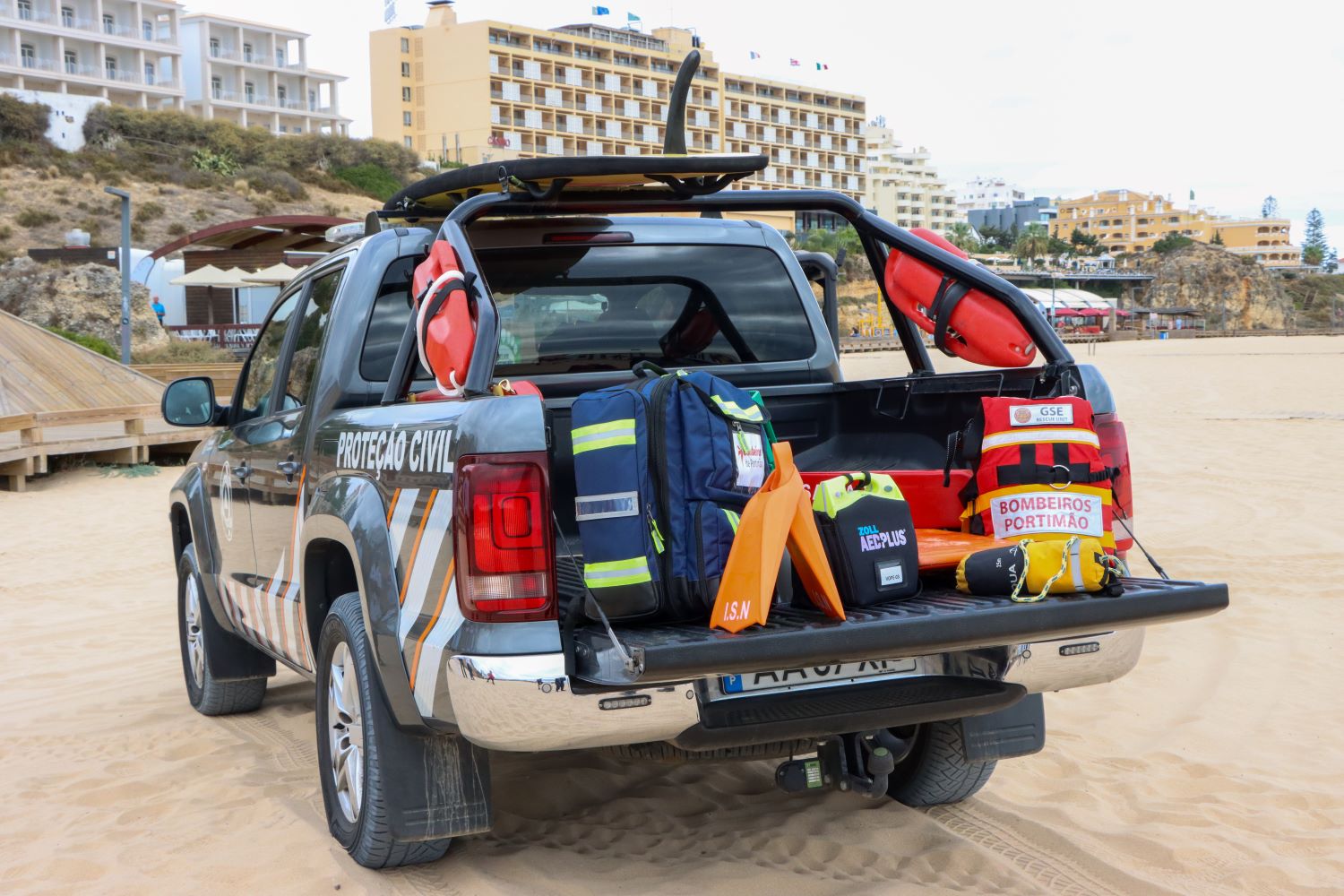 Portimão beaches monitored out of season|Portimão beaches monitored out of season.2