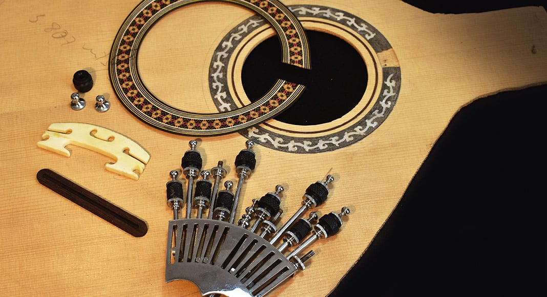 Makings of the perfect Portuguese guitar