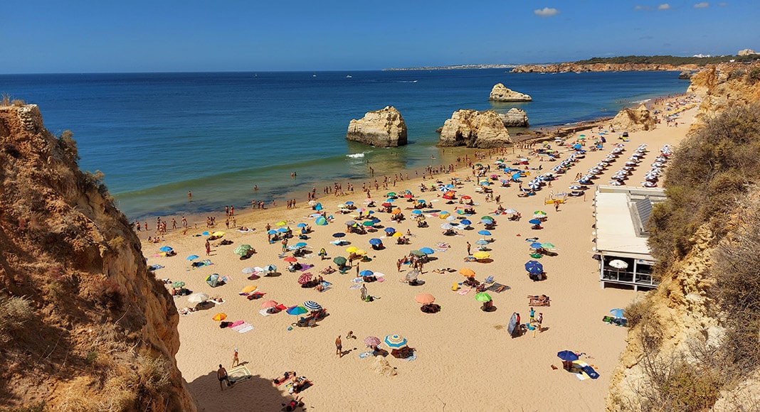 Praia da Rocha beach