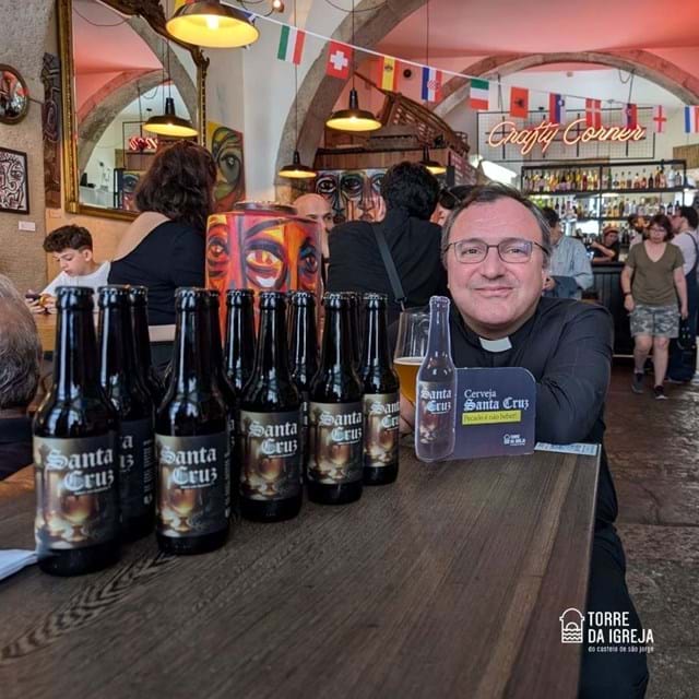 Priest launches craft beer to help restore church.1