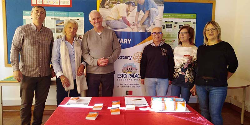 Rotary distributes dictionaries and merit certificates