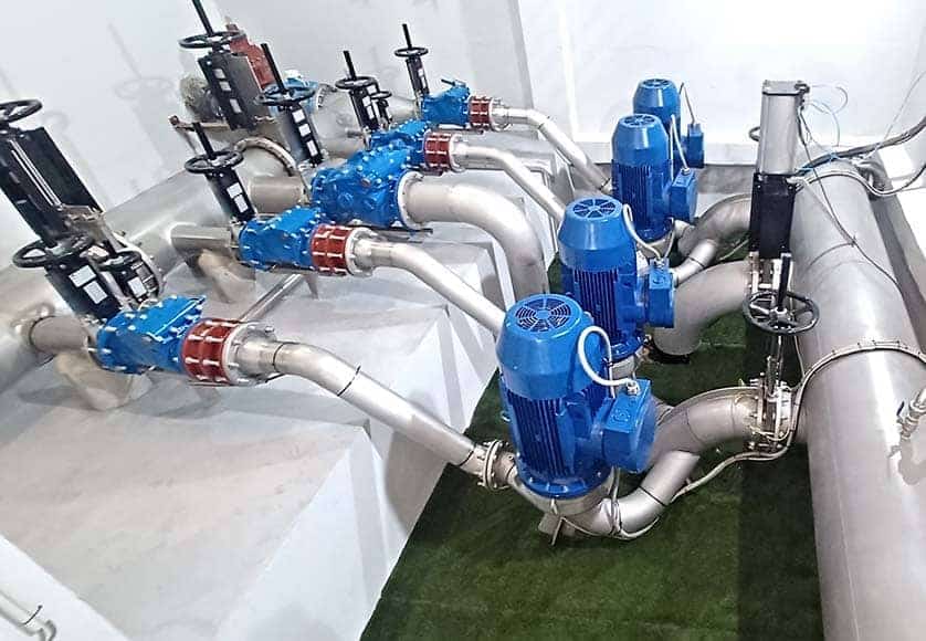 Vau’s wastewater pumping station