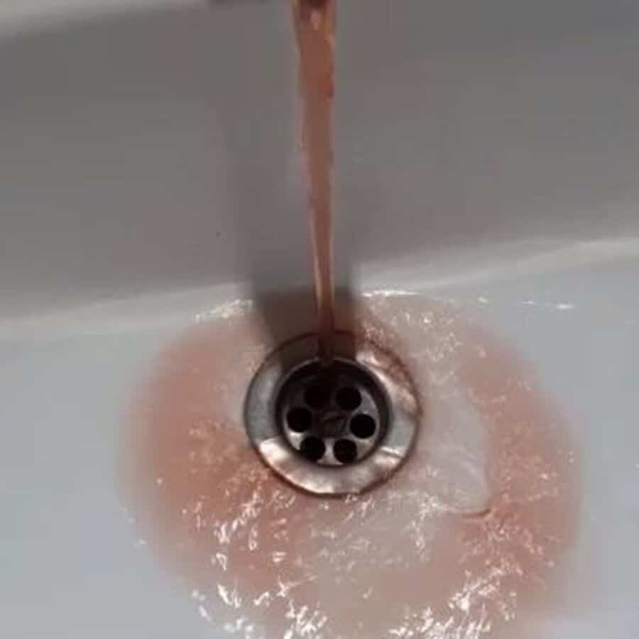 Red water