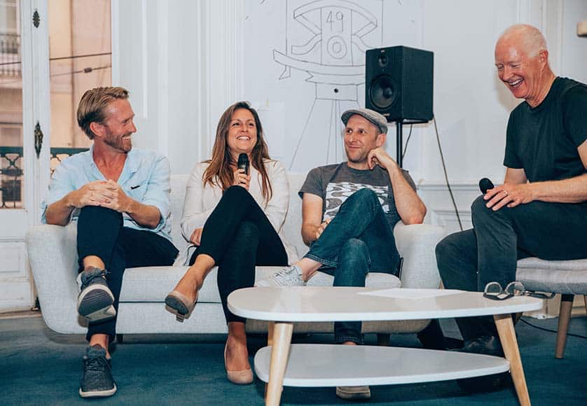 RedBridge events are relaxed networking events|Hugo Antonelo (Funnyhow)|Nathan Hadlock (Pela Terra)|RedBridge events are relaxed networking events