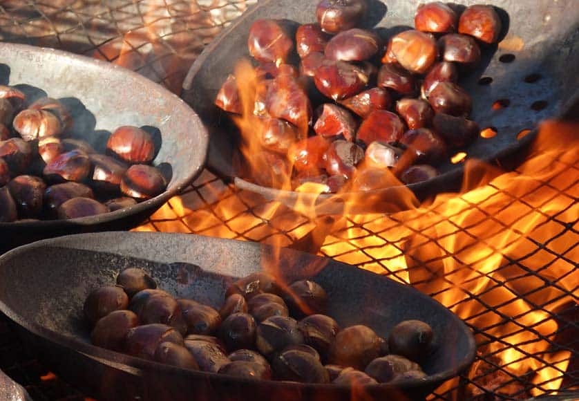 It’s roasted chestnut season!