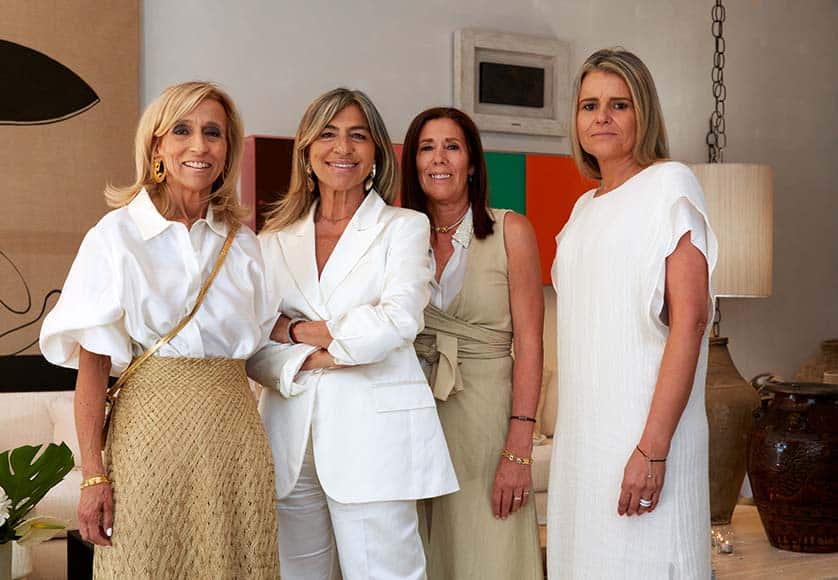 Rosario Tello, Carmo Aranha, Francisca Perestrelo and Ana Camões - founders/partners|Ambiance and Decor|Ambiance and Decor