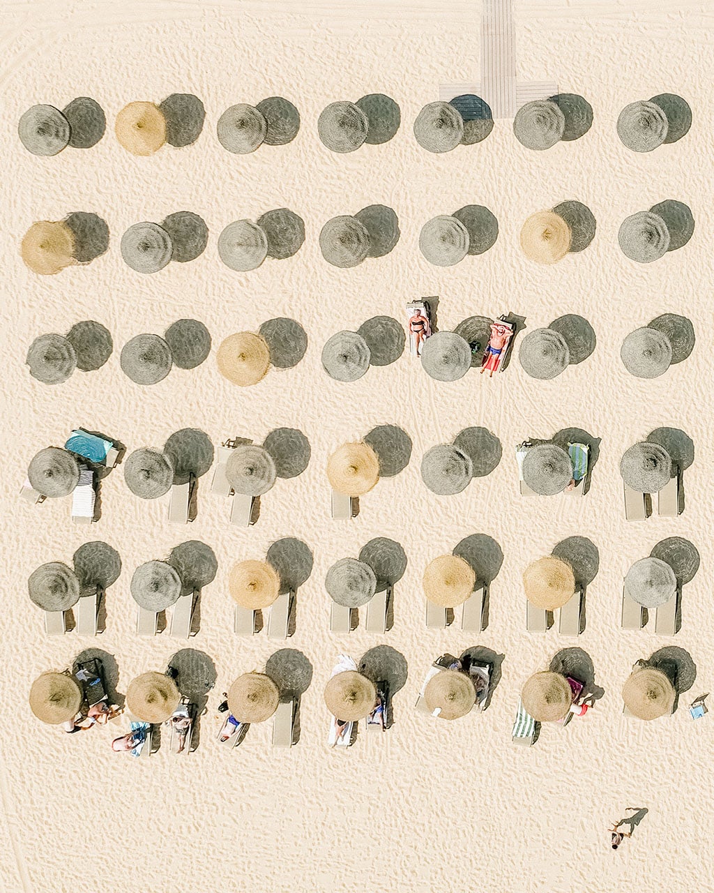 beach umbrellas