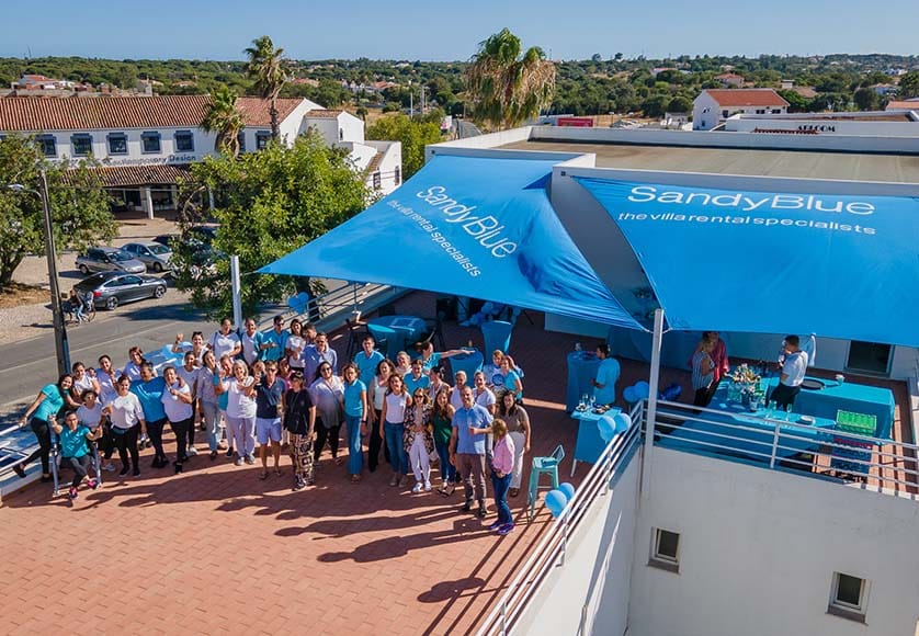 SandyBlue: Celebrating a milestone in the Algarve villa rental space