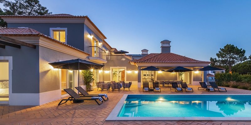 Exterior of villa Katya's one of SandyBlue's properties