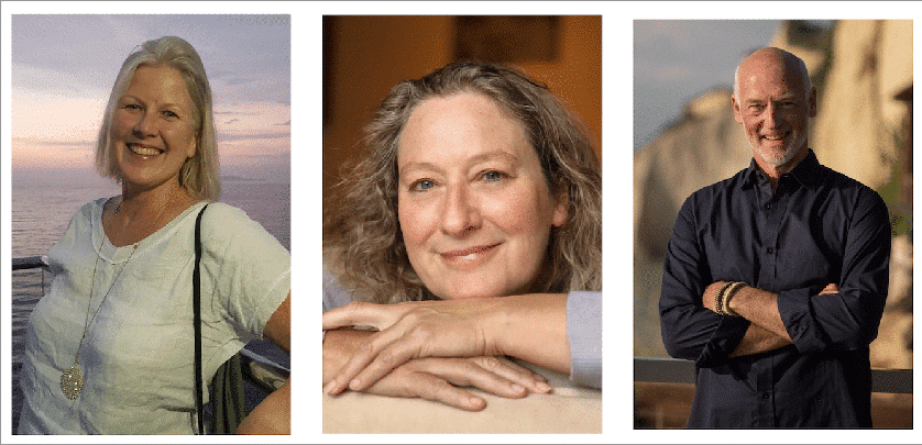 Anne K. Scott, Paula Jones and Taylor Roark.