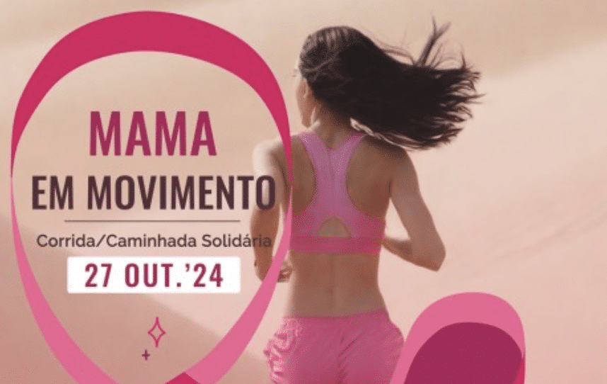 Breast cancer awareness run in Santa Bárbara de Nexe