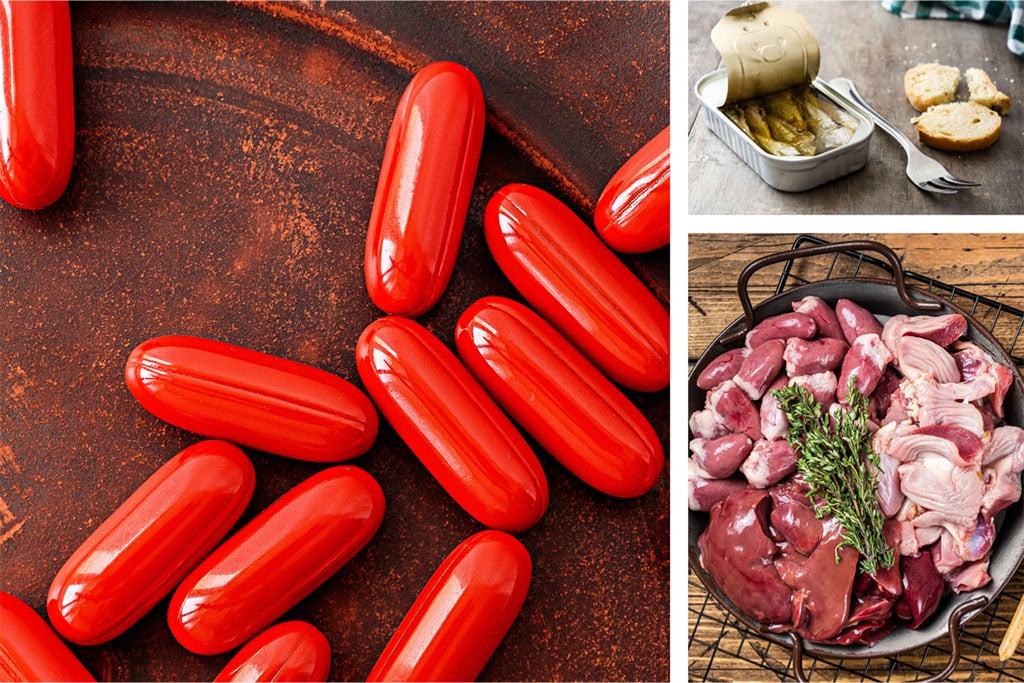 Coenzyme Q10 foods|Table 1: Coenzyme Q10 content in foods (per 100g of food)