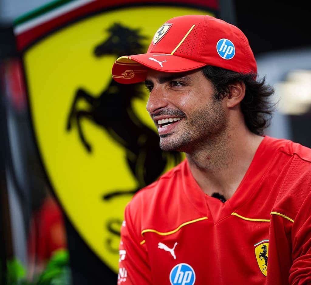 SAINZ Carlos (spa), Scuderia Ferrari SF-24, portrait during the Formula 1 AWS Grand Prix du Canada 2024, 9th round of the 2024 Formula One World Championship from June 07 to 09, 2024 on the Circuit Gilles Villeneuve, in Montréal, Canada - Photo Florent Gooden / DPPI|Farewell in Maranello|GP GRAN BRETAGNA F1/2022 - VENERDI’ 01/07/2022 credit: @Scuderia Ferrari Press Office|motoringprintscreen