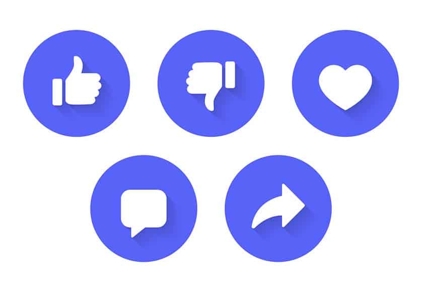Social media icons