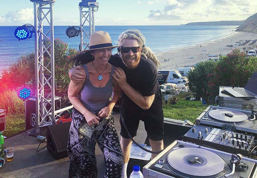 Stunning views to enjoy the sounds of DJ TBY 1