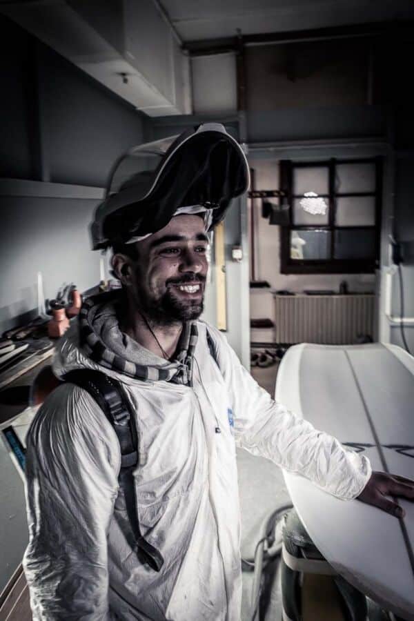 Zach is a trained carpenter