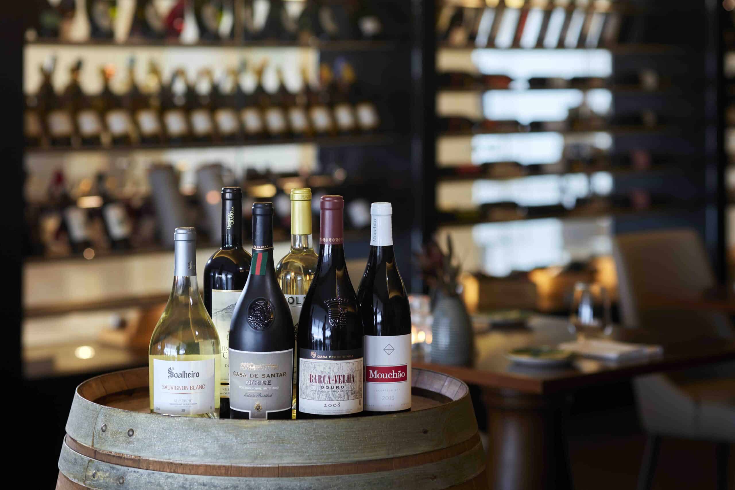 Algarve restaurants celebrated for their exquisite wine lists|Tivoli_Marina_Vilamoura_Property_Amenity_Peppers_Steakhouse_Wine_Display-3000x1914|The One Carvoeiro