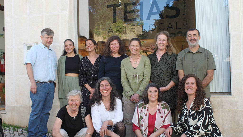 Top (left to right): Christopher Whitelaw (Oficina Poeta Azul), Márcia Rodrigues (hmn), Rita (Romp), Margarida Gorgulho (Margarida Gorgulho), Sandra Knop (Puzzles by Sandra), Gill Goode (Artist), Bruno Martins (Two Dogs); Bottom (left to right): Nina Bradley (Nina Bradley Designs), Sofia Correia (Oficina Poeta Azul), Filipa Martins (Two Dogs), Catarina Swift-Metcalfe (Jewel Kat)|TEIAS Artísticas is infusing the area with vibrancy and creativity|TEIAS Artísticas is infusing the area with vibrancy and creativity|TEIAS Artísticas is infusing the area with vibrancy and creativity|TEIAS Artísticas is infusing the area with vibrancy and creativity|TEIAS Artísticas is infusing the area with vibrancy and creativity|TEIAS Artísticas is infusing the area with vibrancy and creativity|TEIAS Artísticas is infusing the area with vibrancy and creativity|TEIAS Artísticas is infusing the area with vibrancy and creativity|TEIAS Artísticas is infusing the area with vibrancy and creativity