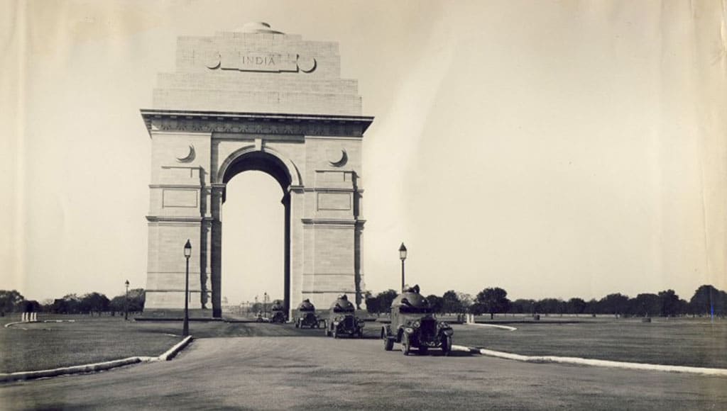 The India Gate with armored cars in the 1930s|Indian Cavalry on the Western Front|The India Gate