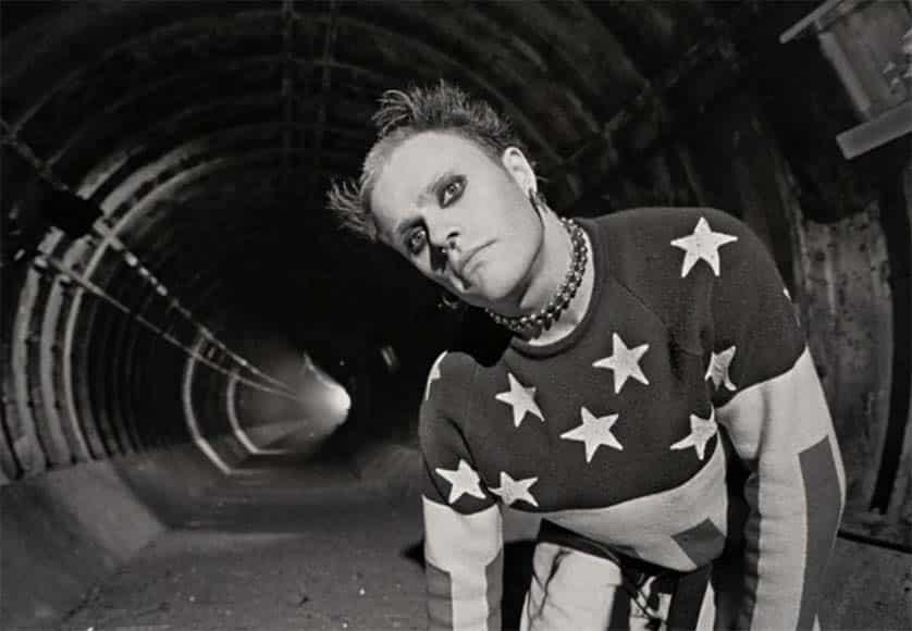 The late Keith Flint from The Prodigy|Roman stone sarcophagus - Photo: SOUTHWARK COUNCIL