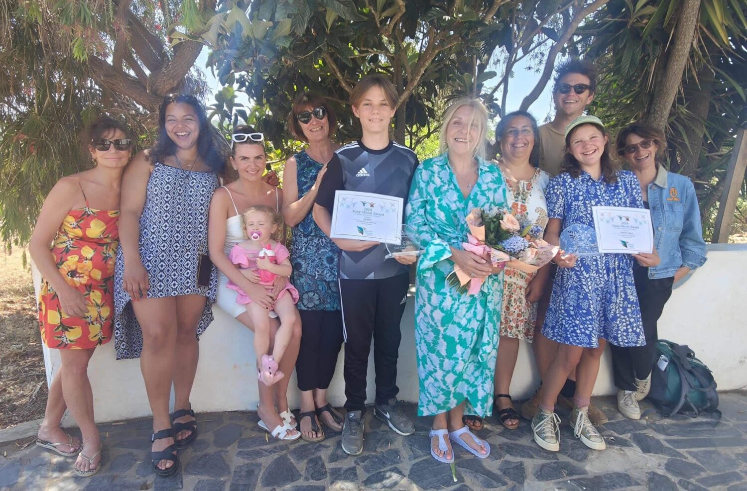 Tony Wood Award presented to two Aljezur students this year|Tony pictured in 2010 at Lagos marina