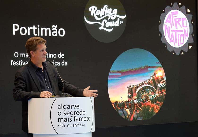 Tiago Castelo Branco, promoter of summer festivals Afro Nation and Rolling Loud