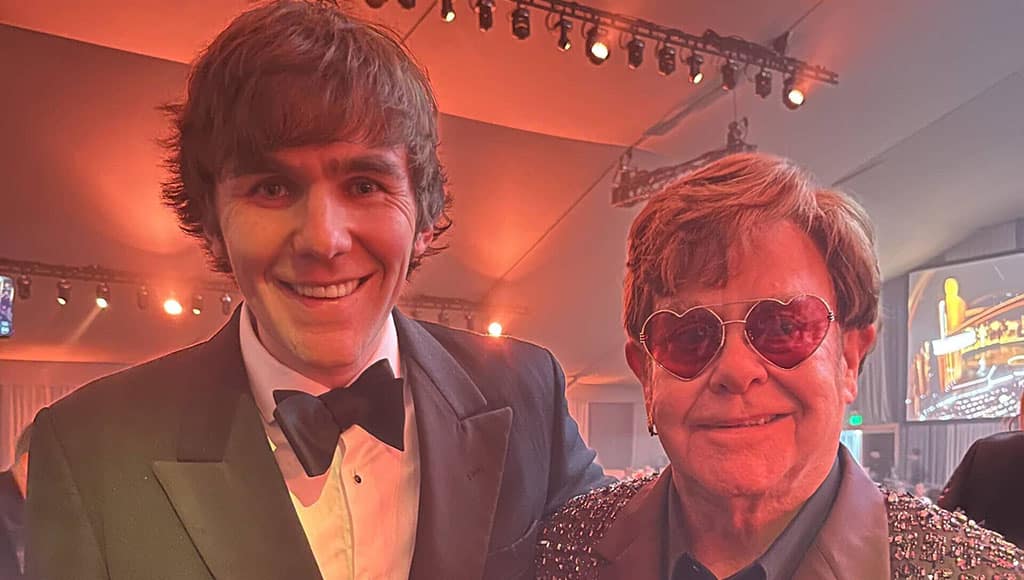 Tom Cridland with Elton John|Stockport Plaza|Middlesborough Town Hall|McKelligon Canyon|Tom and Deborah Cridland|Tom Cridland Elton Tribute