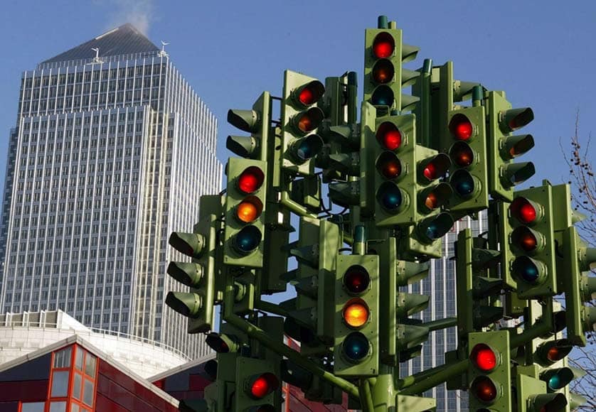 USA traffic light overload|Fun at work|Rulers