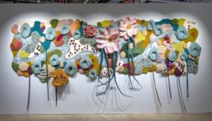 Internationally acclaimed textile artist opens solo exhibition in Lagos