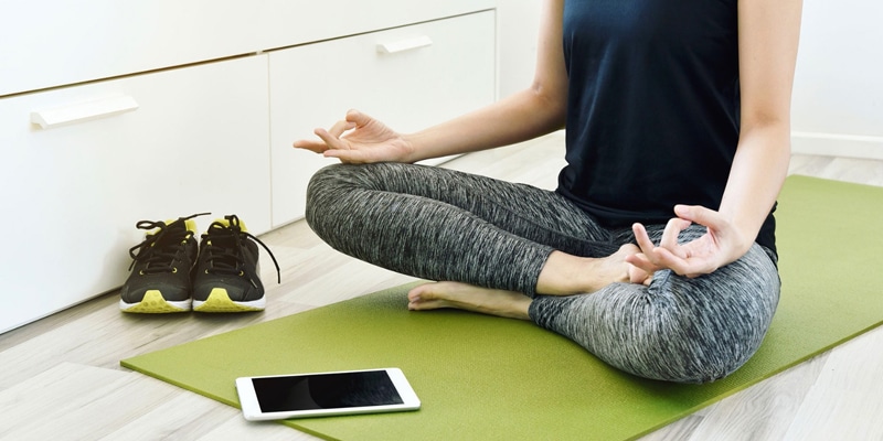 Meditation online class at Vale do Lobo's @Home Experiences