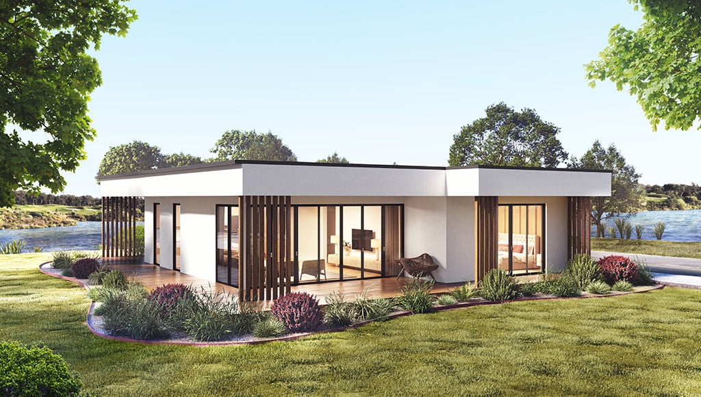 Villa exterior|Aerial views of the area|Jack Shevel, Founder and Chairman of Life Plan Resorts|Living room view