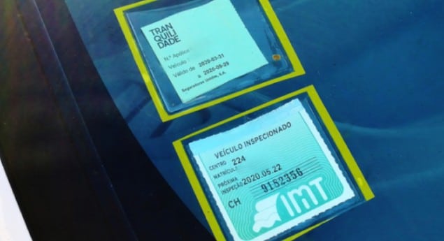 After tomorrow, the only sticker on people's windscreens should be the one showing they have a valid MOT (here, the bottom notice)