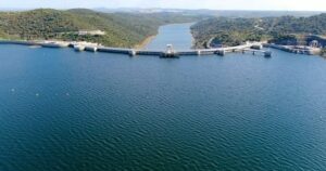 Gigantic Alqueva dam “half a metre” from full storage level