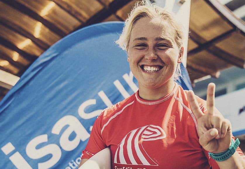 Algarve surfer Yolanda Hopkins