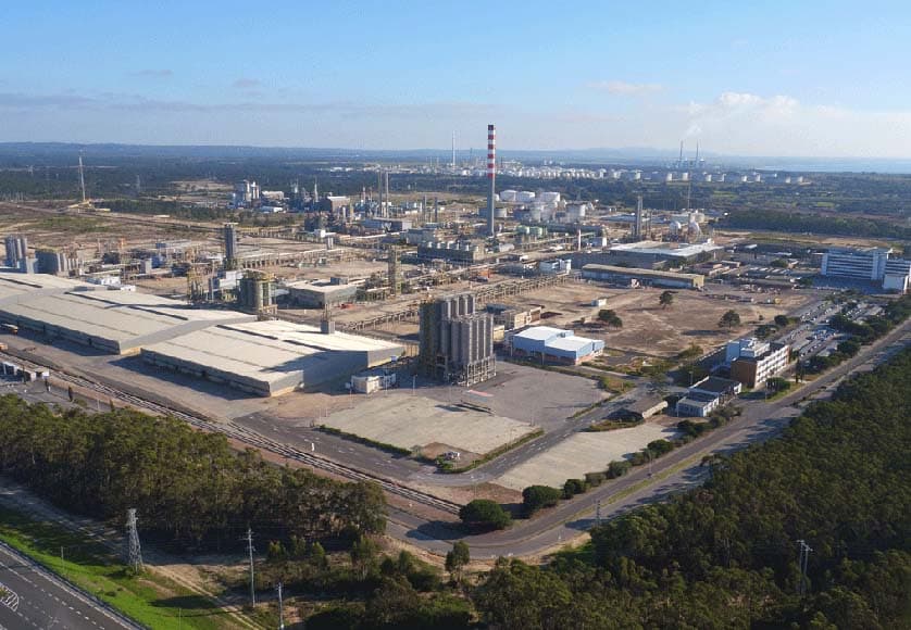 Sines' sprawling ZILS (industrial and logistics zone), waiting to become part of a massive electric mobility cluster
