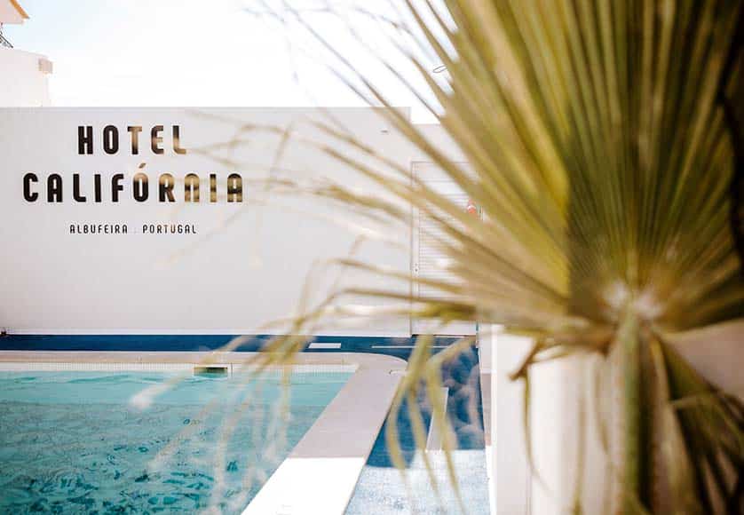 Hotel California in Albufeira.