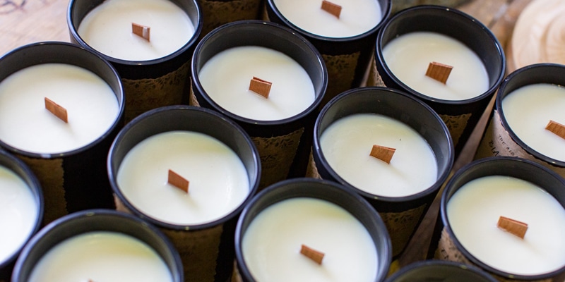 candles handmade and natural