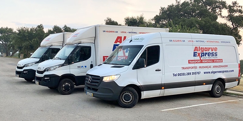 Algarve Express vans in this post-Brexit year|
